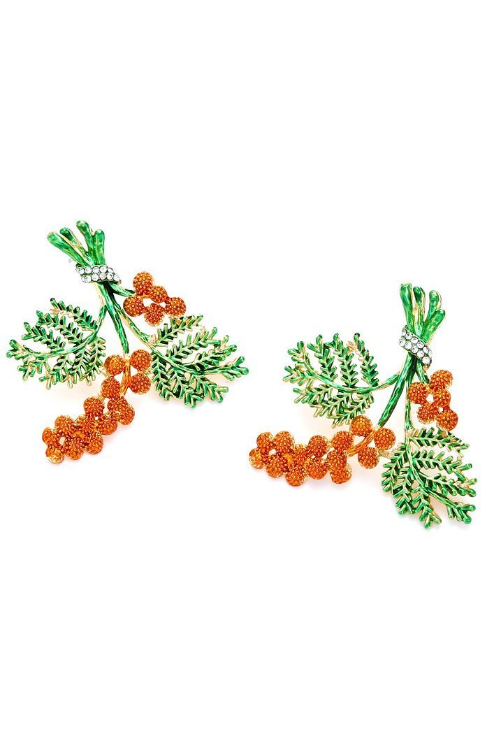 enamel-red-pine-cone-earrings-sa00611141915-multi-sunfere-185359 Enamel Red Pine Cone Earrings - Image 2