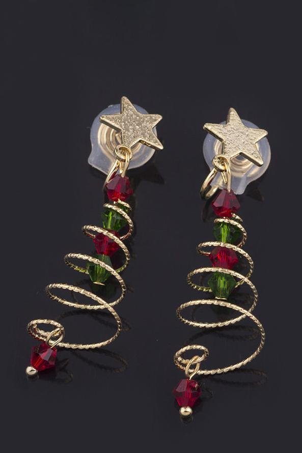 eudora-christmas-tree-drop-earrings-sa00611091863-gold-sunfere-150244 Eudora Christmas Tree Drop Earrings - Image 4
