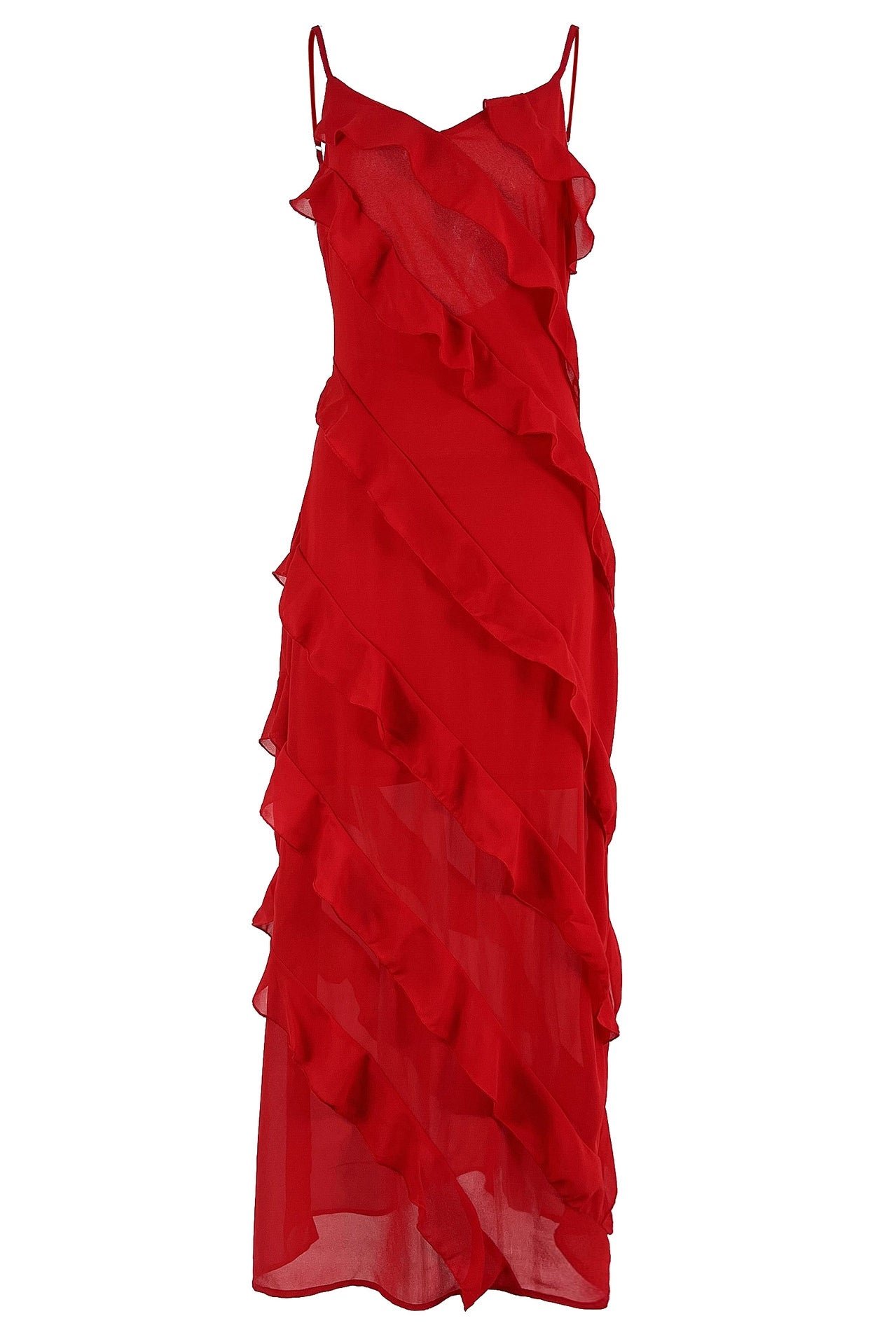 eve-chiffon-ruffled-maxi-slip-dress-sd0020516225-red-s-sunfere-631983 Eve Chiffon Ruffled Maxi Slip Dress - Image 7