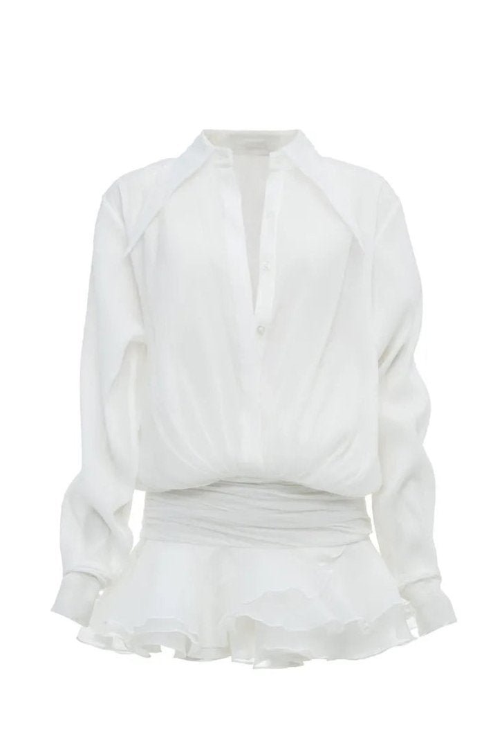 felicia-chiffon-mini-shirt-dress-sd00601192161-white-s-sunfere-715087 Felicia Chiffon Mini Shirt Dress - Image 11