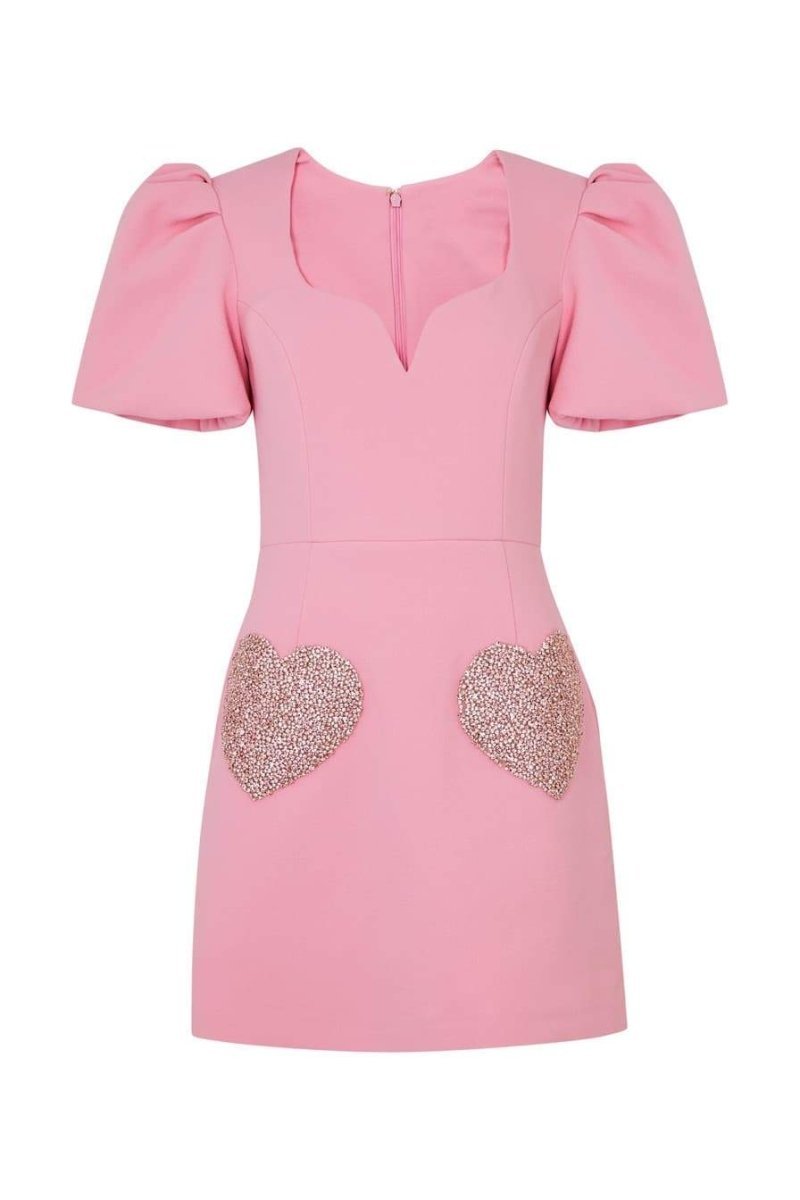 felicia-diamante-heart-mini-dress-sd00603192472-pink-s-sunfere-743494 Felicia Diamante Heart Mini Dress - Image 5