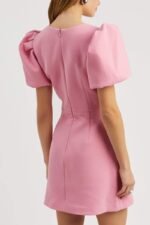 Felicia Diamante Heart Mini Dress - Image 3