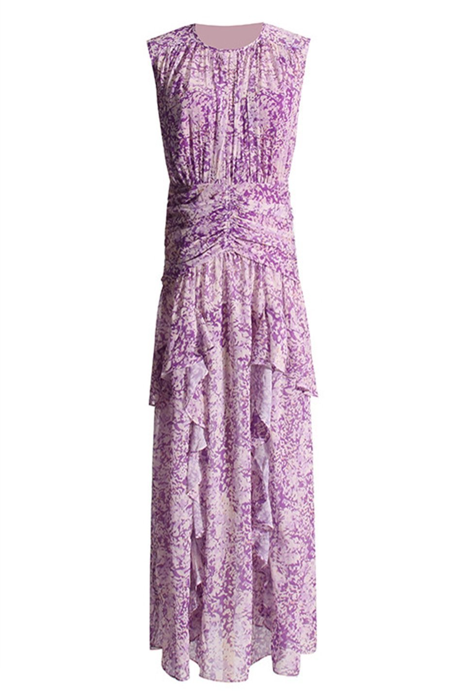 flo-printed-plisse-ruffle-maxi-dress-sd00207251052-purple-s-sunfere-696952 Flo Printed Plisse Ruffle Maxi Dress - Image 4