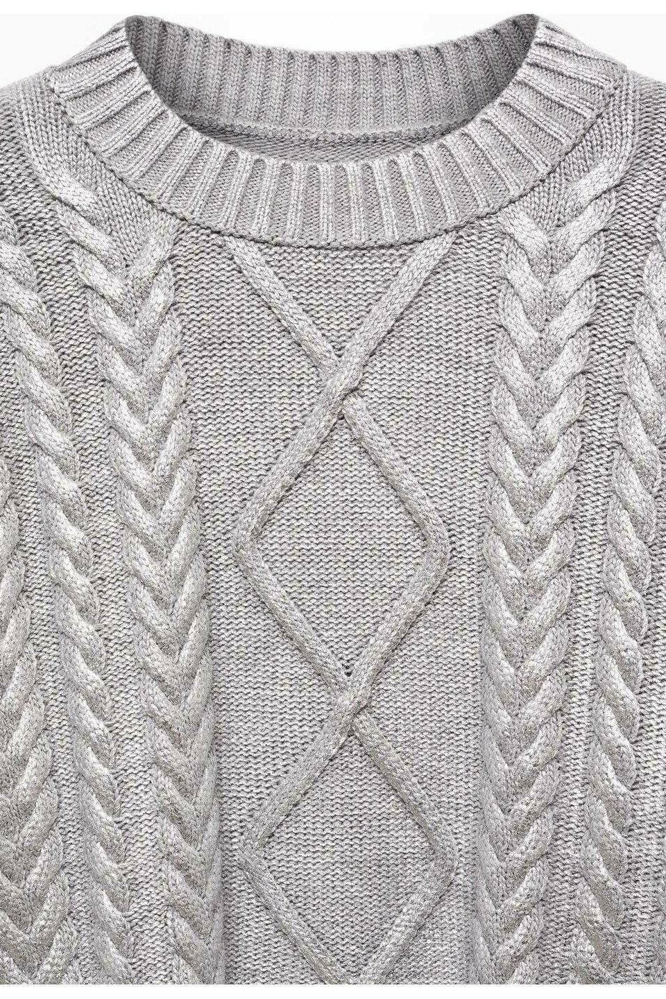 genevieve-metallic-foiled-cable-knit-sweater-st00212062017-silver-s-sunfere-331567 Genevieve Metallic Foiled Cable-knit Sweater - Image 5