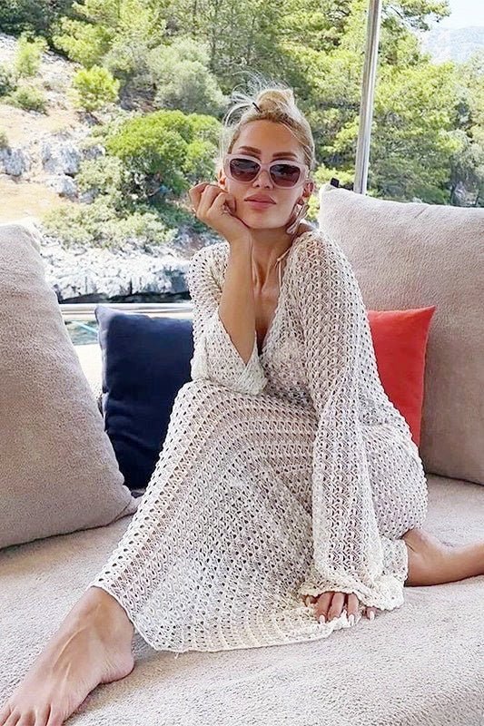 georgia-v-neck-crochet-maxi-dress-sd00601192162-white-s-sunfere-352735 Georgia V-neck Crochet Maxi Dress - Image 6