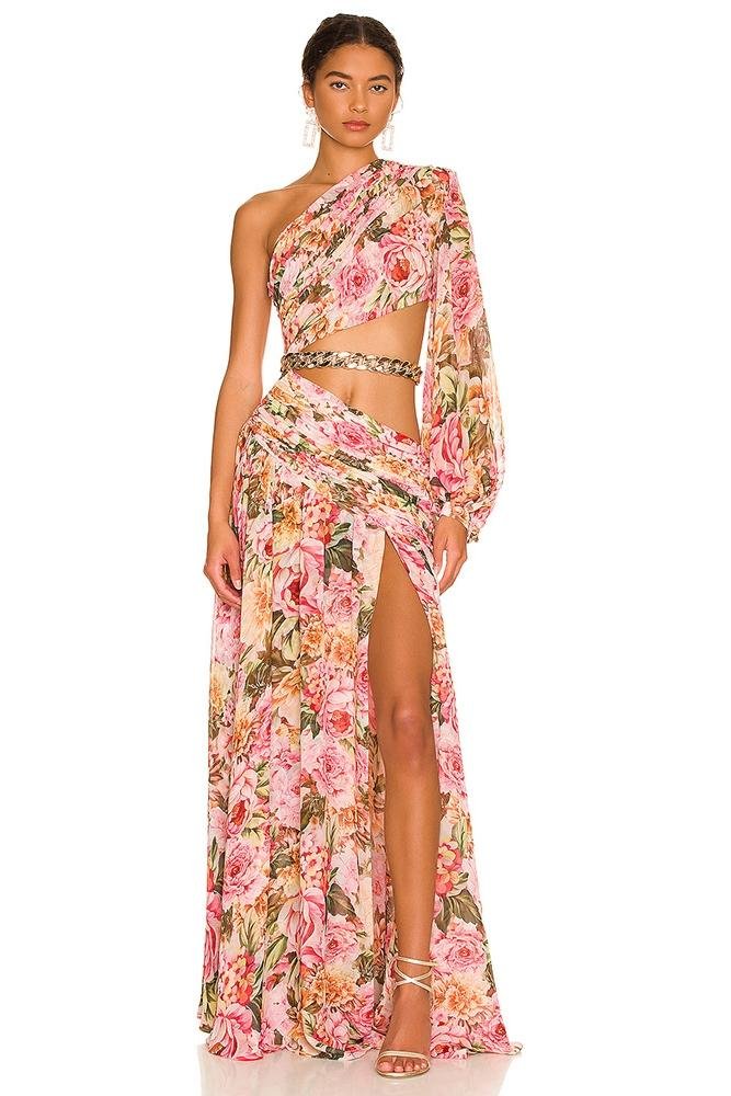 gertrude-printed-cut-out-asymmetry-maxi-dress-sd00207211051-hot-pink-s-sunfere-305388 Gertrude Printed Cut-out Asymmetry Maxi Dress - Image 8