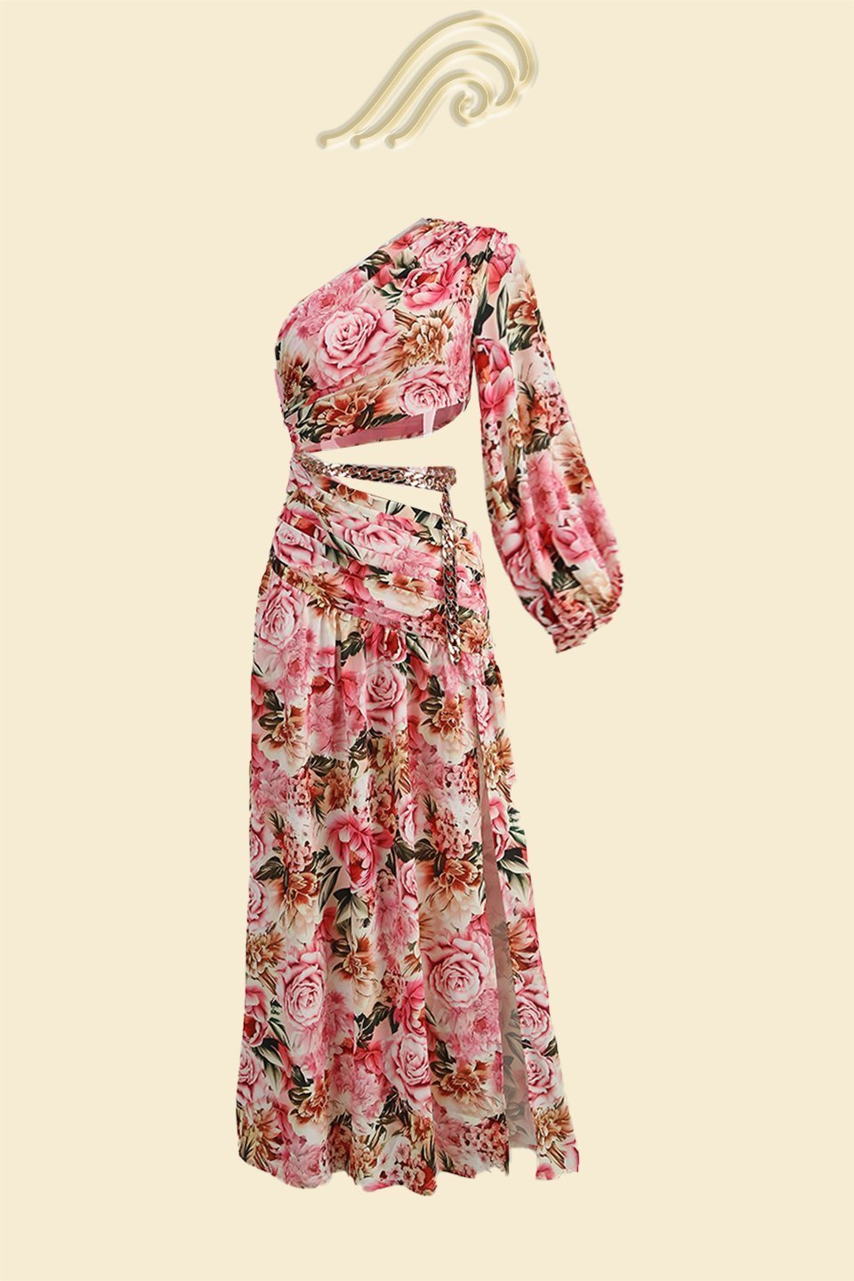 gertrude-printed-cut-out-asymmetry-maxi-dress-sd00207211051-hot-pink-s-sunfere-962568 Gertrude Printed Cut-out Asymmetry Maxi Dress - Image 11