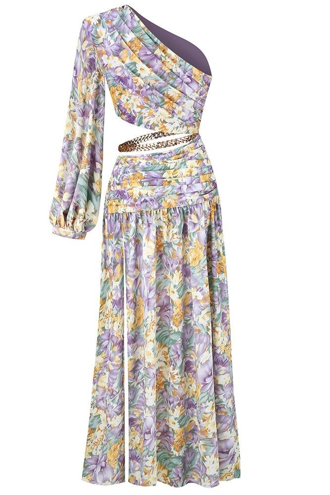 gertrude-printed-cut-out-asymmetry-maxi-dress-sd00207211051-lavender-s-sunfere-350102 Gertrude Printed Cut-out Asymmetry Maxi Dress - Image 7