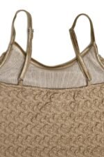 Gill Layered Textured Flare Midi Dress - Image 6