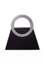 Gladys Diamante Loop Satin Bag - Image 4
