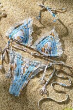 Gladys Printed Ribbon Bikini - Image 5