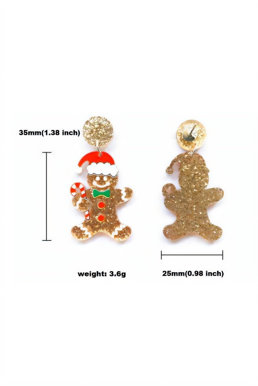 glitter-gingerbread-man-drop-earrings-sa00611141908-gold-sunfere-432966 Glitter Gingerbread Man Drop Earrings - Image 3