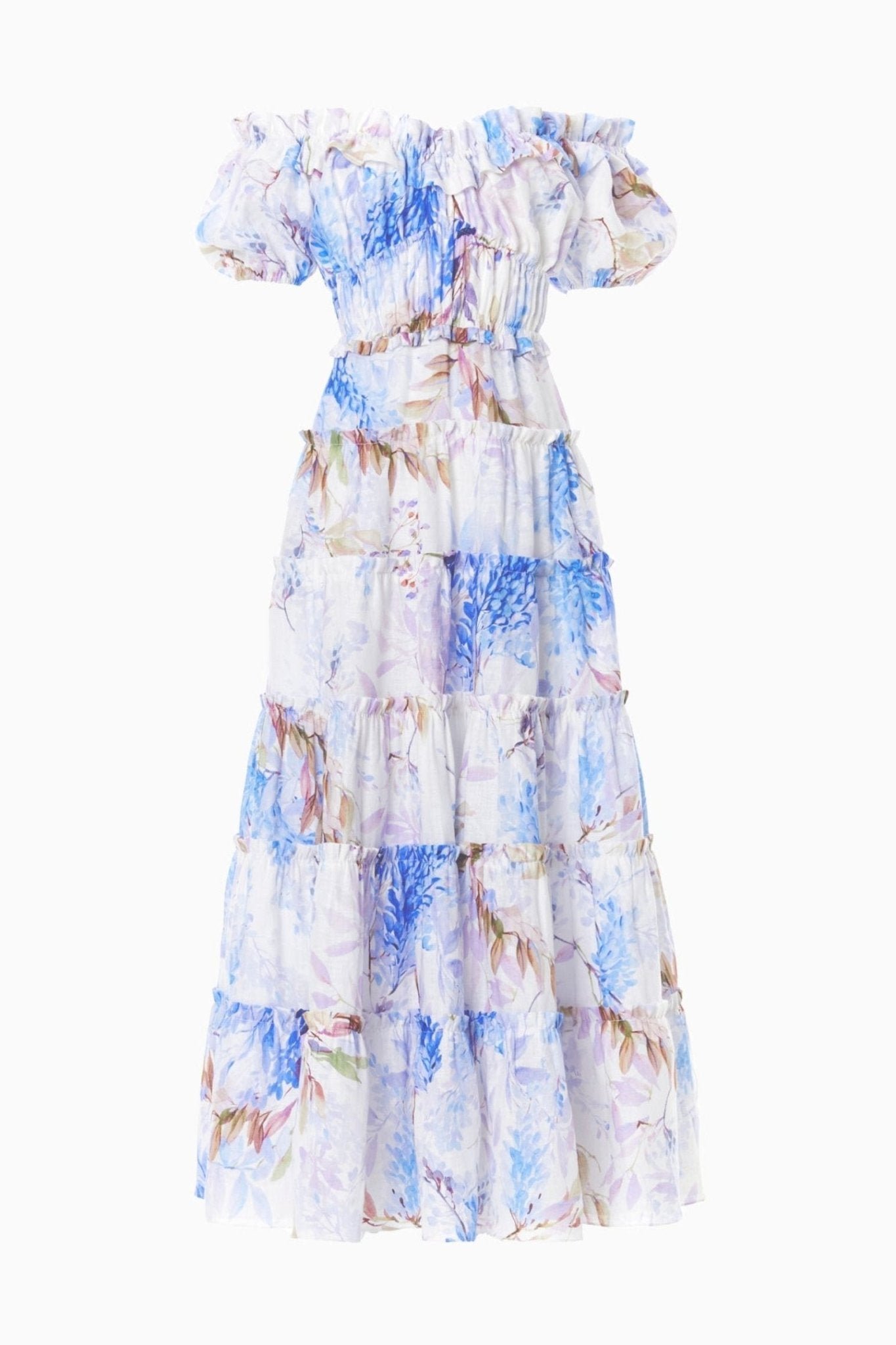 heather-printed-ruffle-tiered-maxi-dress-00207251044-blue-s-sunfere-231506 Heather Printed Ruffle Tiered Maxi Dress - Image 9
