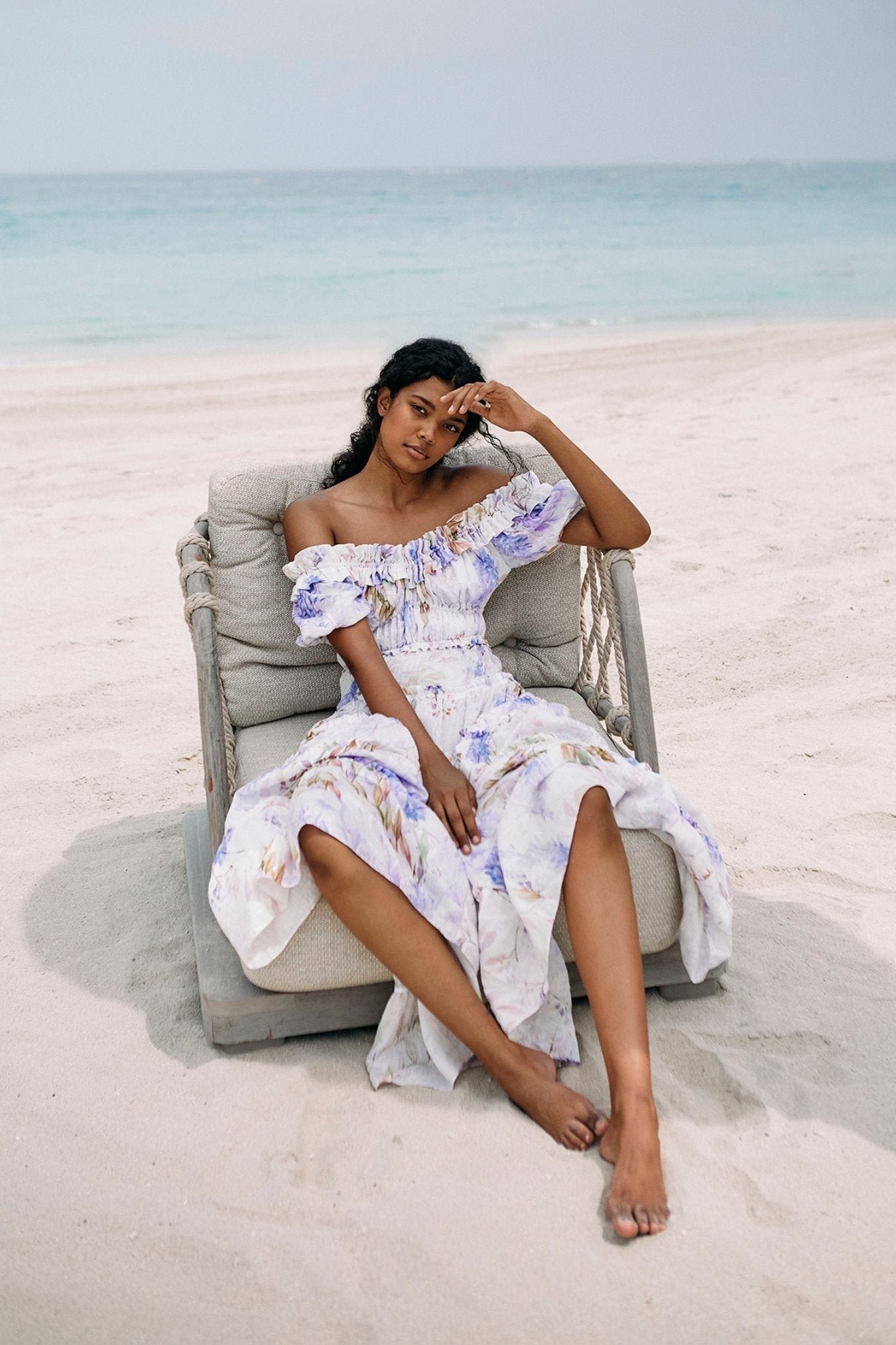 heather-printed-ruffle-tiered-maxi-dress-00207251044-purple-s-sunfere-874932 Heather Printed Ruffle Tiered Maxi Dress - Image 2