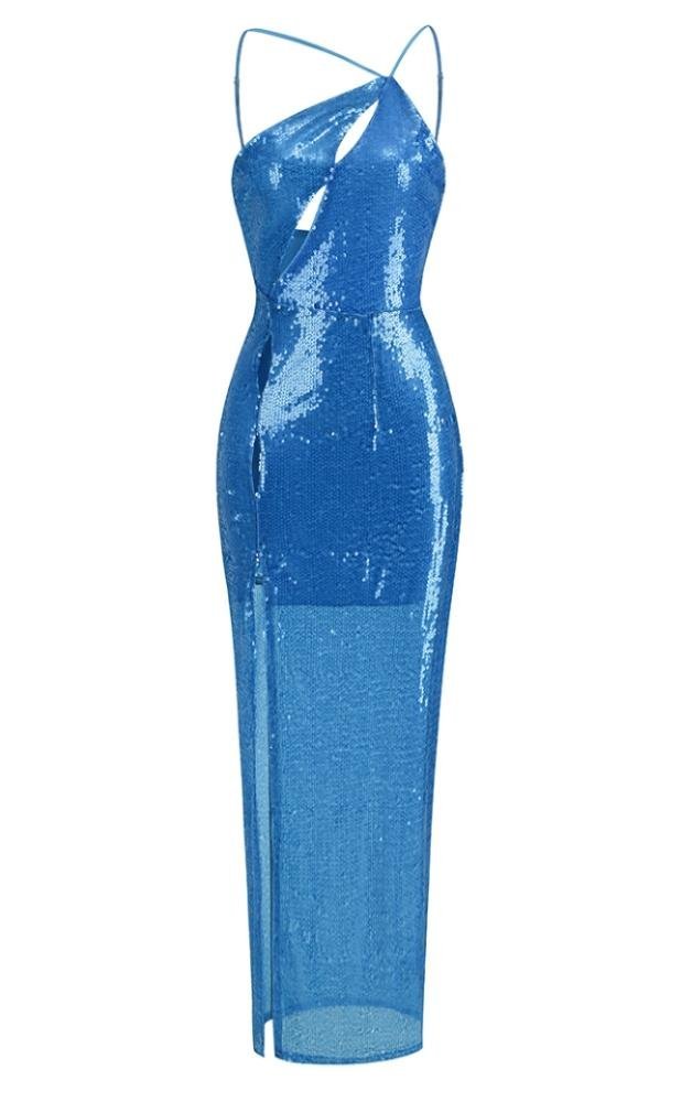 hedy-sequins-cut-out-slit-maxi-dress-sd00209151470-blue-s-sunfere-298622 Hedy Sequins Cut-out Slit Maxi Dress - Image 5