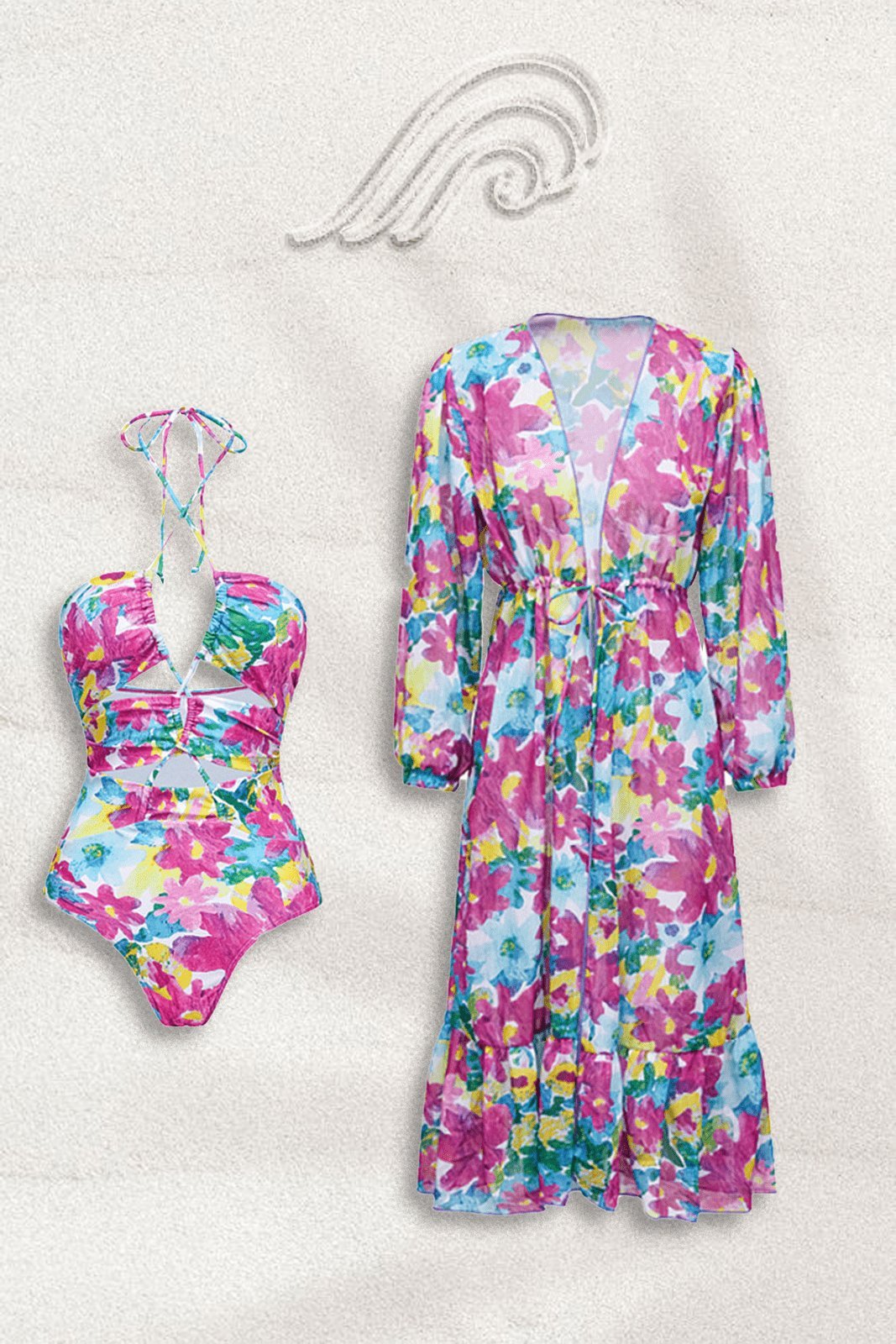 hilda-printed-two-piece-swim-set-sw0020516268-purpleblue-with-cover-up-s-sunfere-632218 Hilda Printed Two-piece Swim Set - Image 4