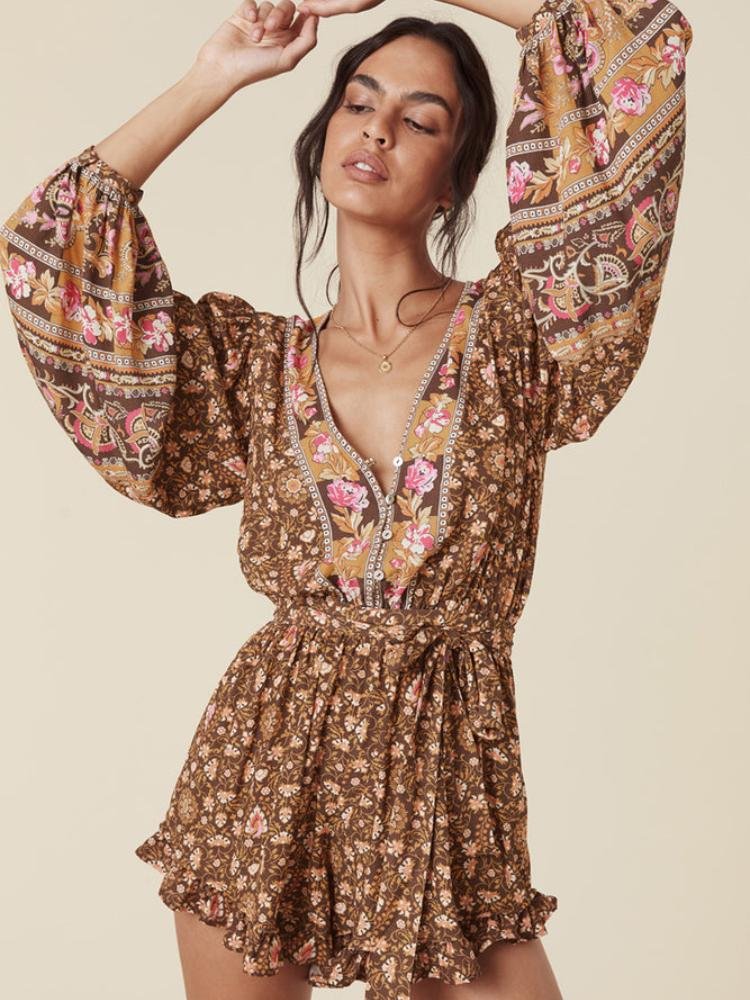 ina-v-neck-belted-jumpsuit-sj0020516007-coffee-s-sunfere-123811 Ina V-neck Belted Jumpsuit - Image 1