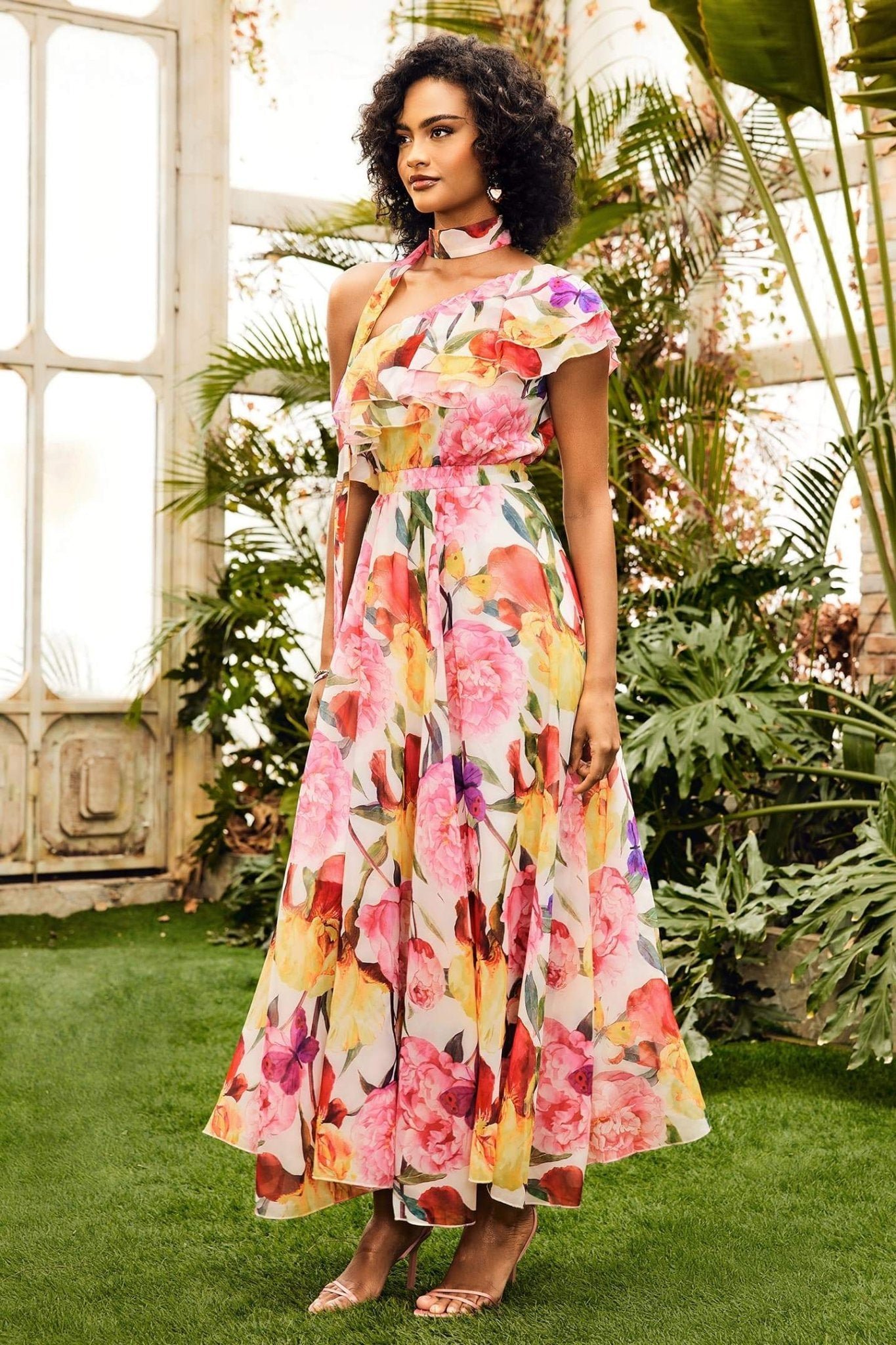 jacqueline-one-shoulder-floral-printed-maxi-dress-sd00602272347-multi-s-sunfere-275898 Jacqueline One Shoulder Floral Printed Maxi Dress - Image 3