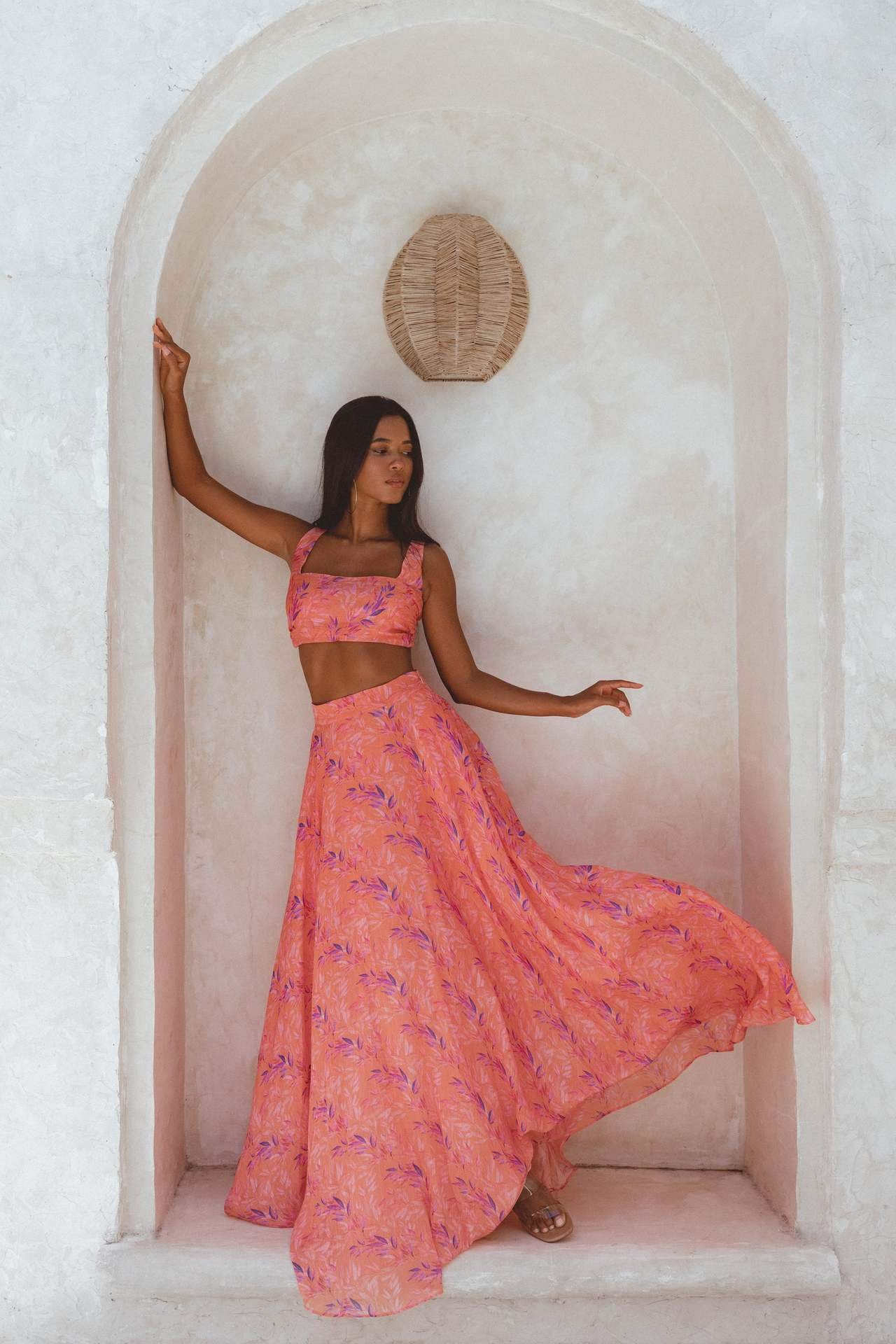 jan-printed-strap-a-line-set-sd00208261248-pink-s-sunfere-512853 Jan Printed Strap A-line Set - Image 4