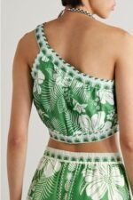 Jasmine One-shoulder Tropical Swim Set - Image 5