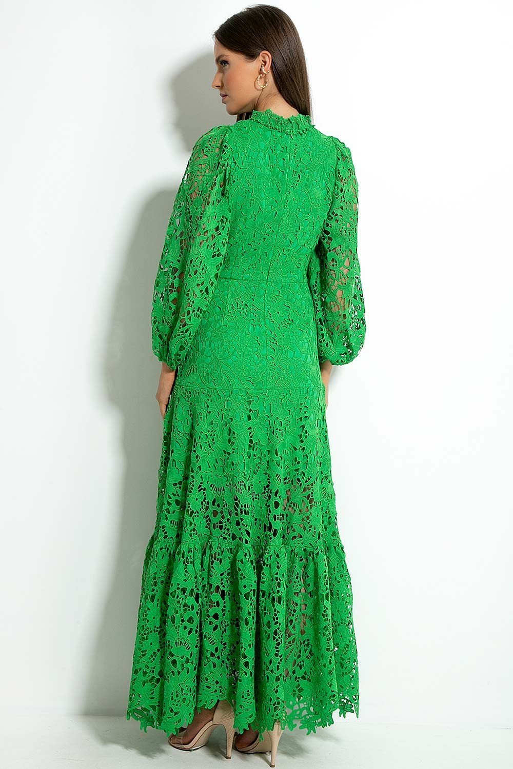 joa-embroidered-lace-trimmed-flare-maxi-dress-sd00210061658-green-s-sunfere-766753 Joa Embroidered Lace Trimmed Flare Maxi Dress - Image 9