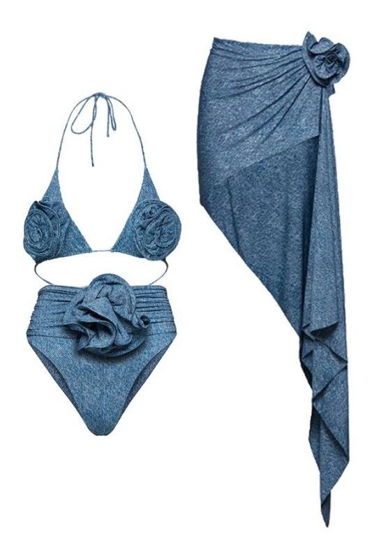 joan-floral-denim-three-piece-swim-set-sw00601162126-blue-s-sunfere-503021 Joan Floral Denim Three-piece Swim Set - Image 6