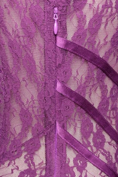 joanna-lace-gathered-mini-dress-sd00211291990-purple-s-sunfere-538019 Joanna Lace Gathered Mini Dress - Image 6