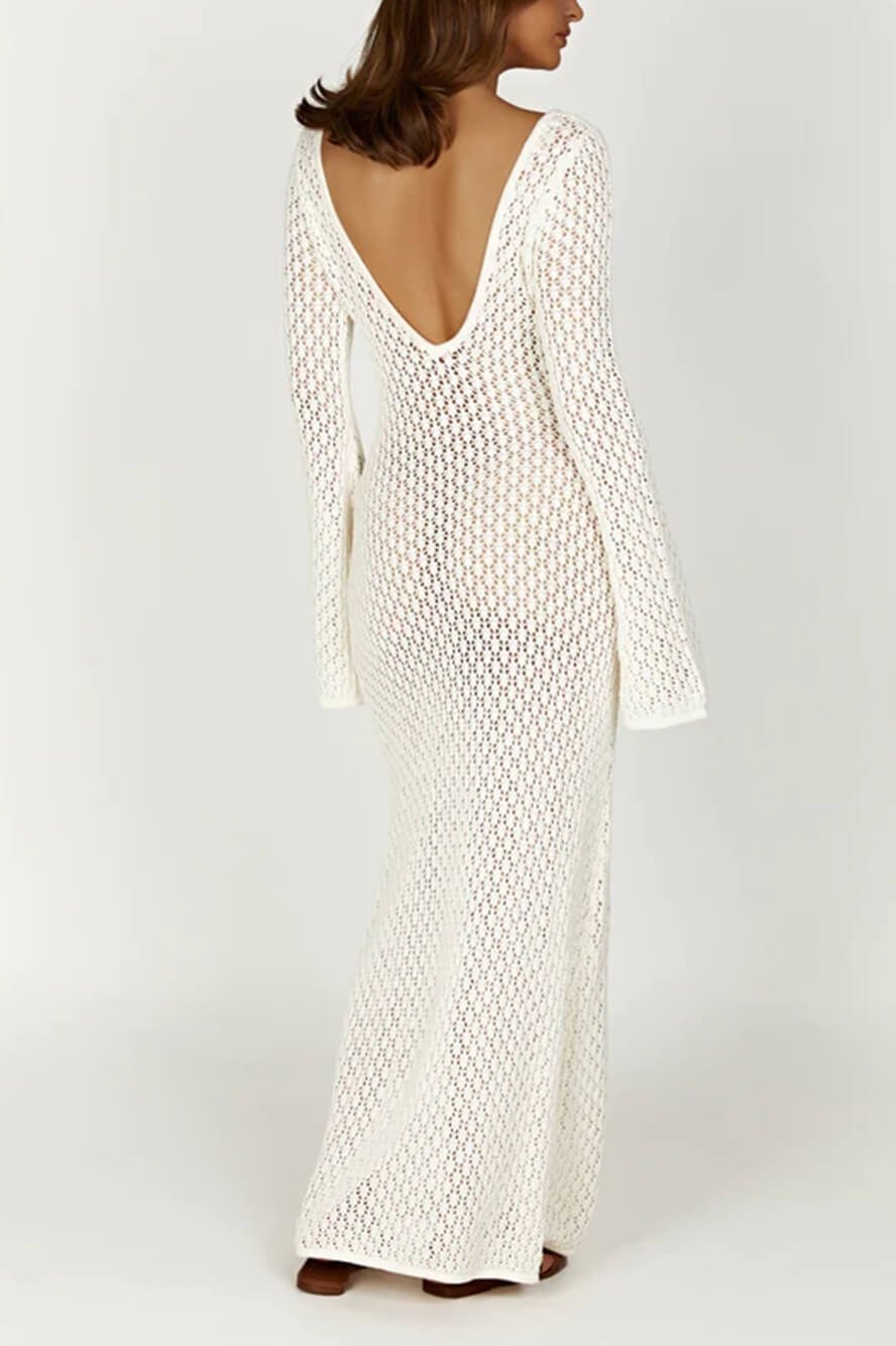 josie-v-neck-cut-out-knit-maxi-dress-sd00209231589-white-s-sunfere-117392 Josie V-neck Cut-out Knit Maxi Dress - Image 16
