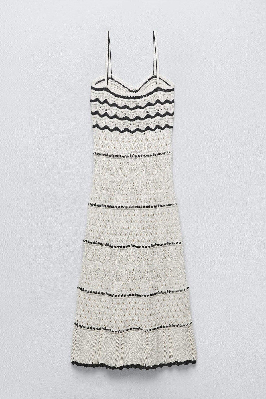 jpg_532de11a-e6f4-4638-a7a0-12a11805b2d4 Nan Contrast Crochet Maxi Slip Dress - Image 8