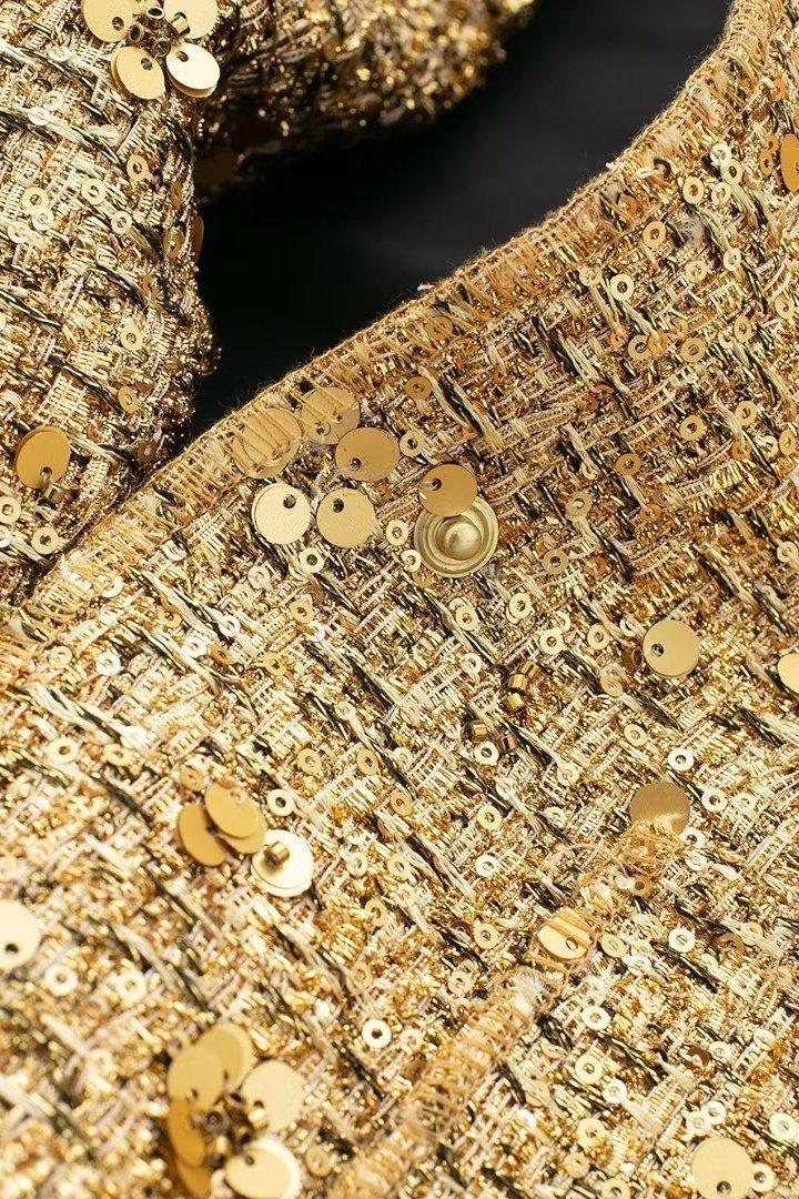 jpg_b26e5e81-e8e6-43f8-9d47-cb5f7b981431 Kimberley Collared Metallic Sequins Jacket - Image 12