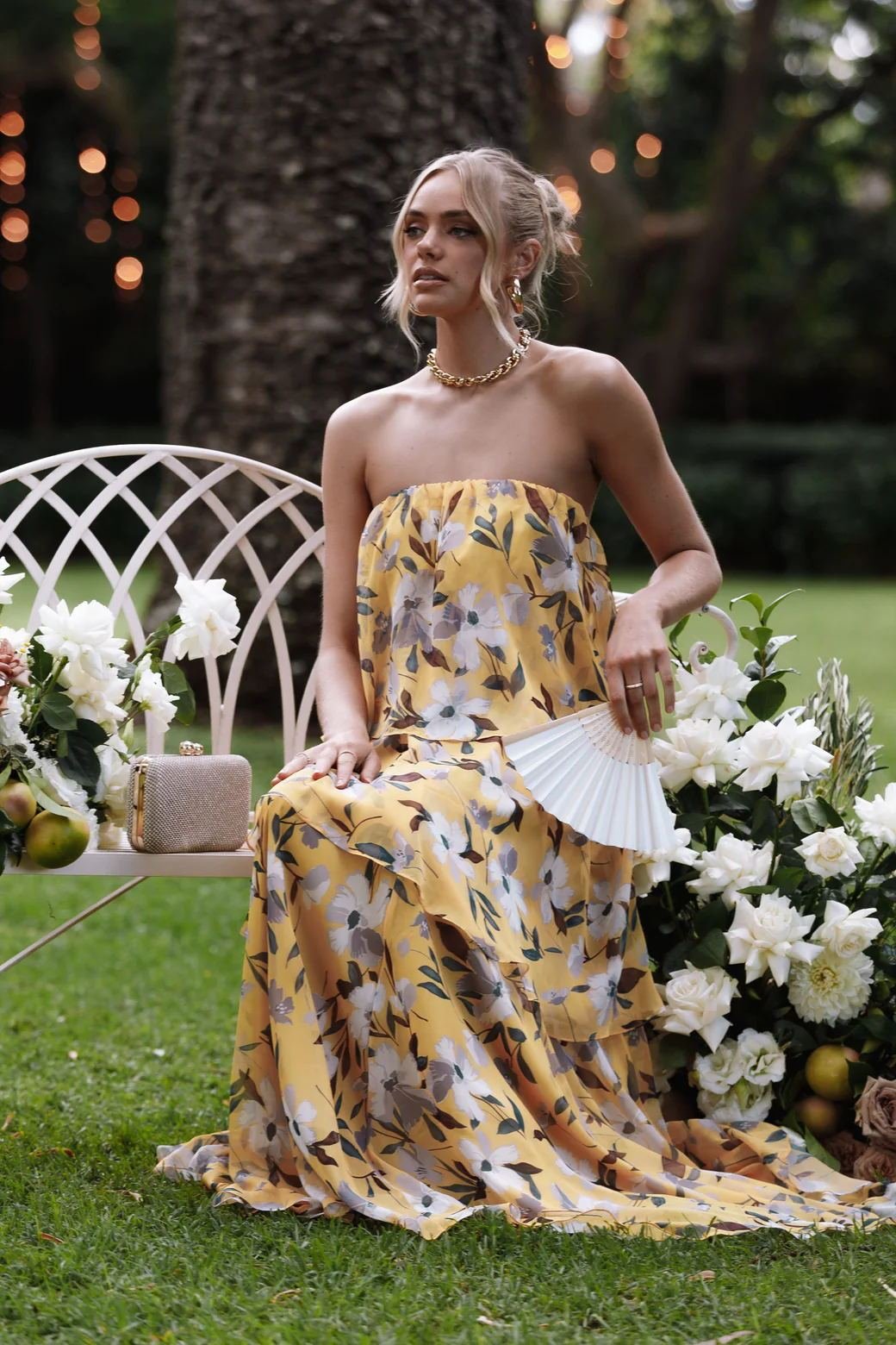 jpg_f3e7f4d9-8c30-43d6-ac0a-f568654b5749 Elsie Printed Layered Strapless Maxi Dress - Image 10
