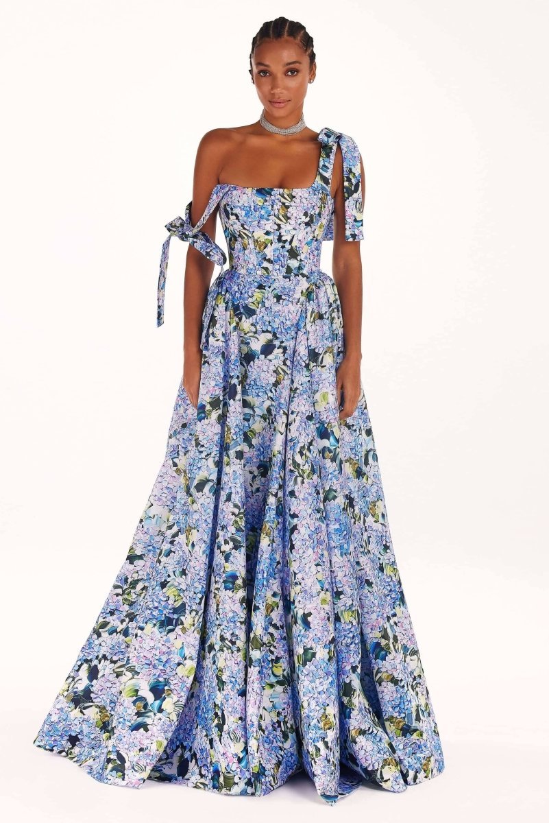 kacey-hydrangea-printed-strap-maxi-dress-sd00603212509-blue-s-sunfere-704149 Kacey Hydrangea Printed Strap Maxi Dress - Image 1