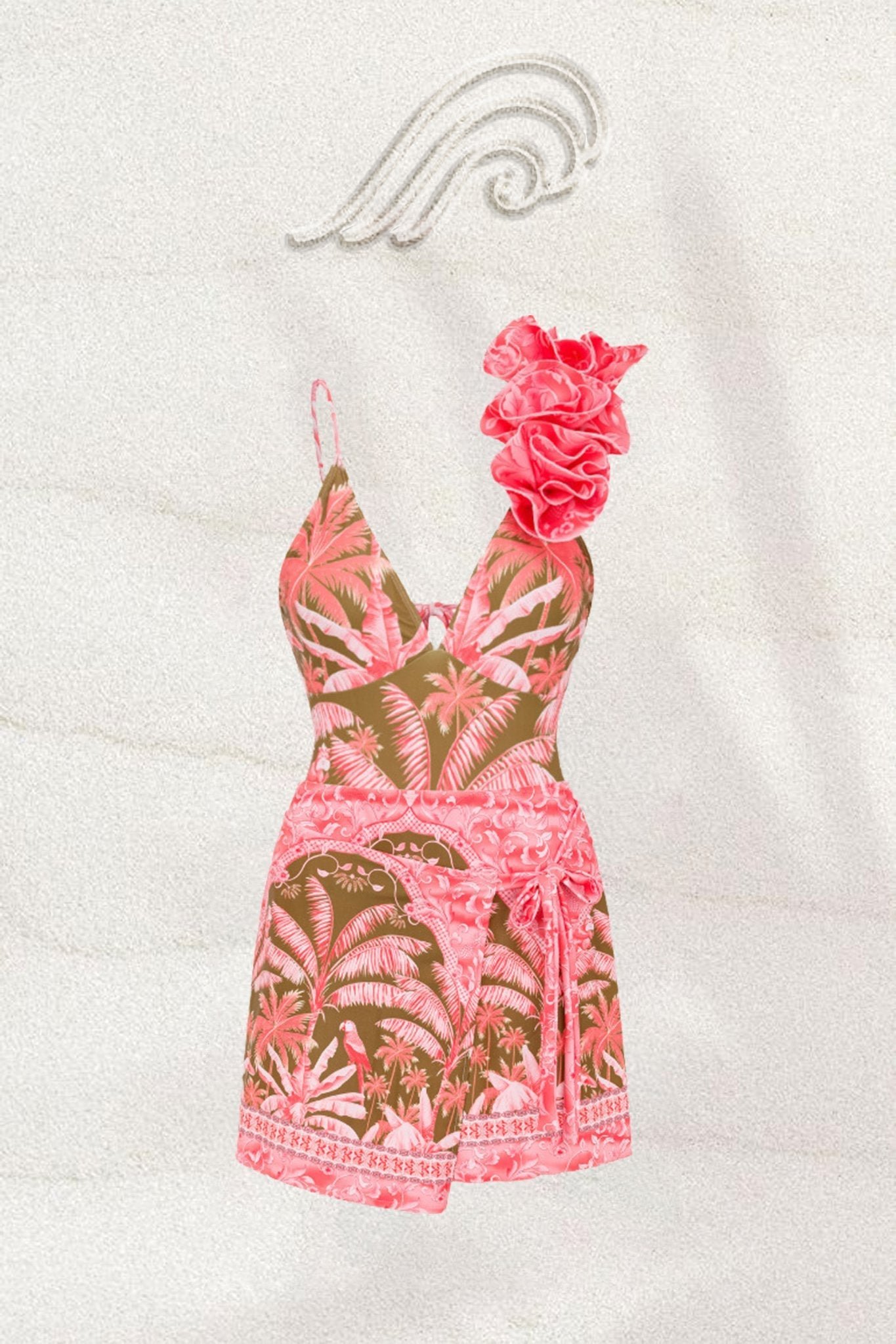 karena-tropical-printed-two-pieces-swim-set-sw00601172149-pink-s-sunfere-464015 Karena Tropical Printed Two-pieces Swim Set - Image 2