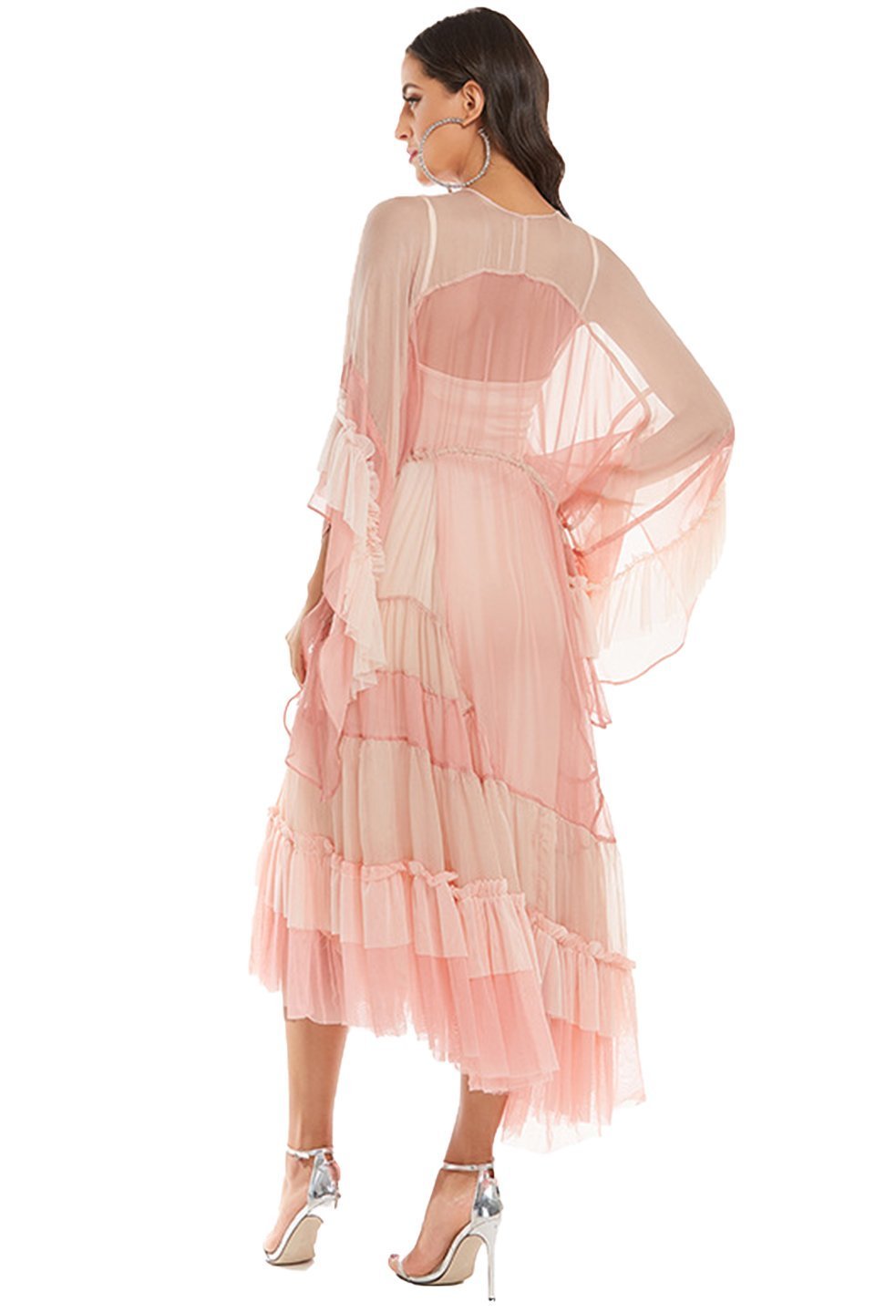 katie-mesh-gradient-pink-midi-maxi-dress-sd0020611455-pink-s-sunfere-424860 Katie Mesh Gradient Pink Midi Maxi Dress - Image 3