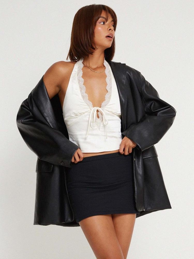 kay-lace-trim-halter-satin-top-723a92891877434-white-s-sunfere-272267 Kay Lace Trim Halter Satin Top - Image 4