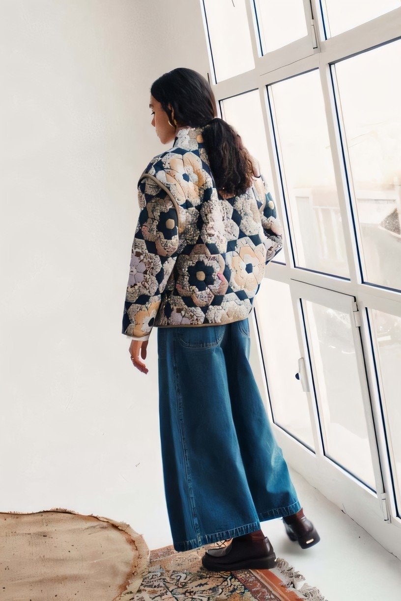 kaylani-floral-printed-convertible-quilted-jacket-so00611231950-multi-s-sunfere-417329 Kaylani Floral Printed Convertible Quilted Jacket - Image 4