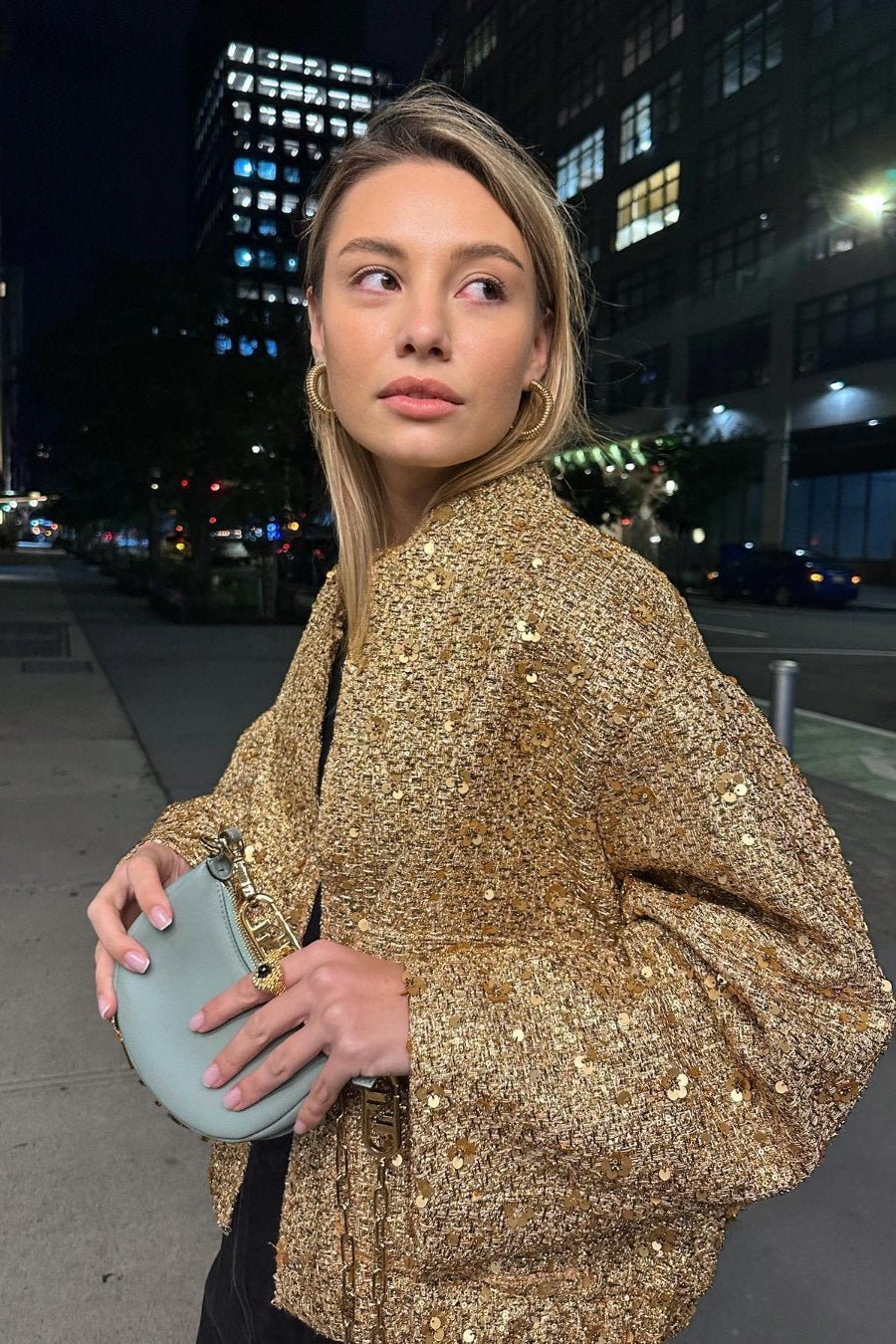 kimberley-collared-metallic-sequins-jacket-so00212062018-gold-s-sunfere-578110 Kimberley Collared Metallic Sequins Jacket - Image 7