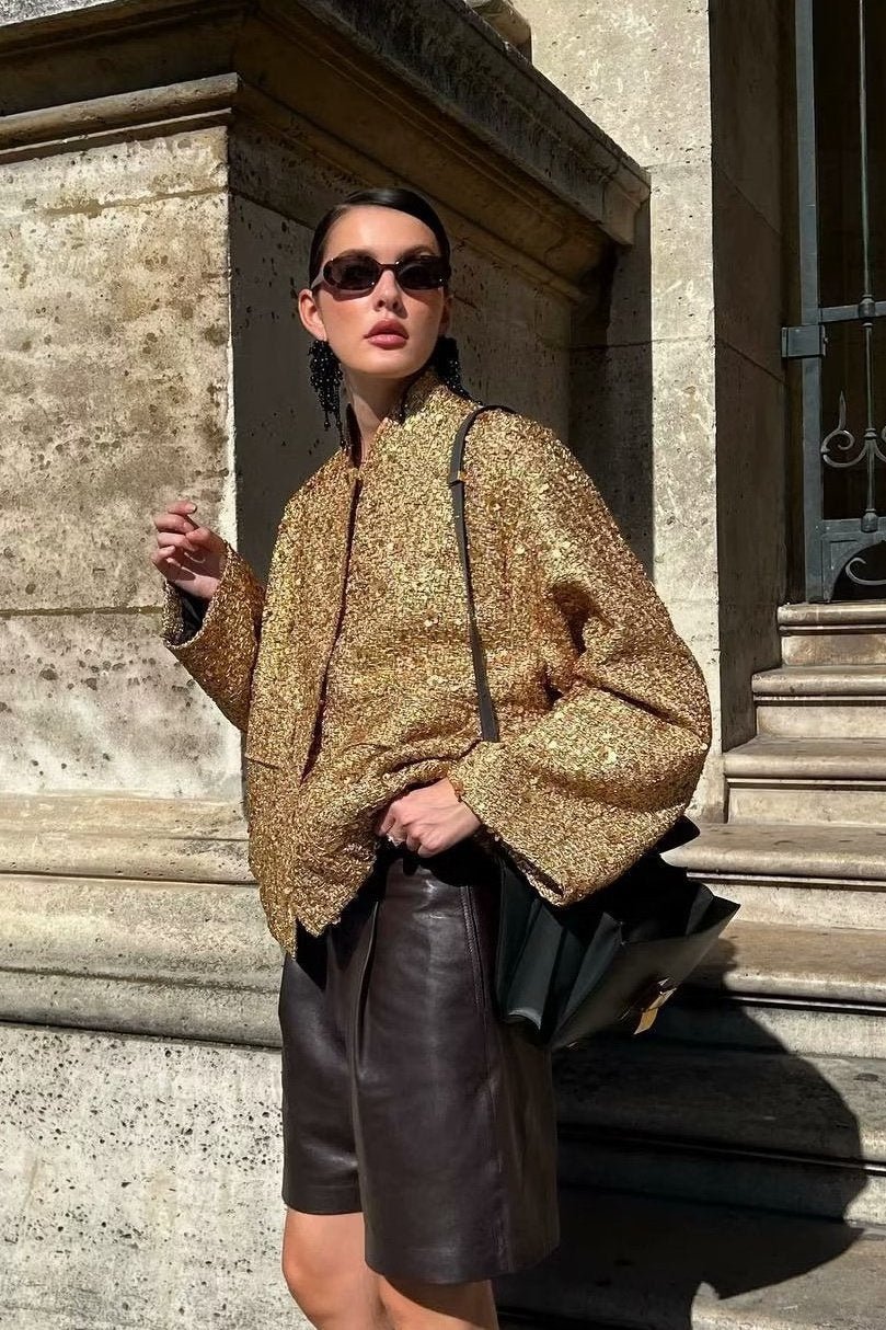 kimberley-collared-metallic-sequins-jacket-so00212062018-gold-s-sunfere-645782 Kimberley Collared Metallic Sequins Jacket - Image 8