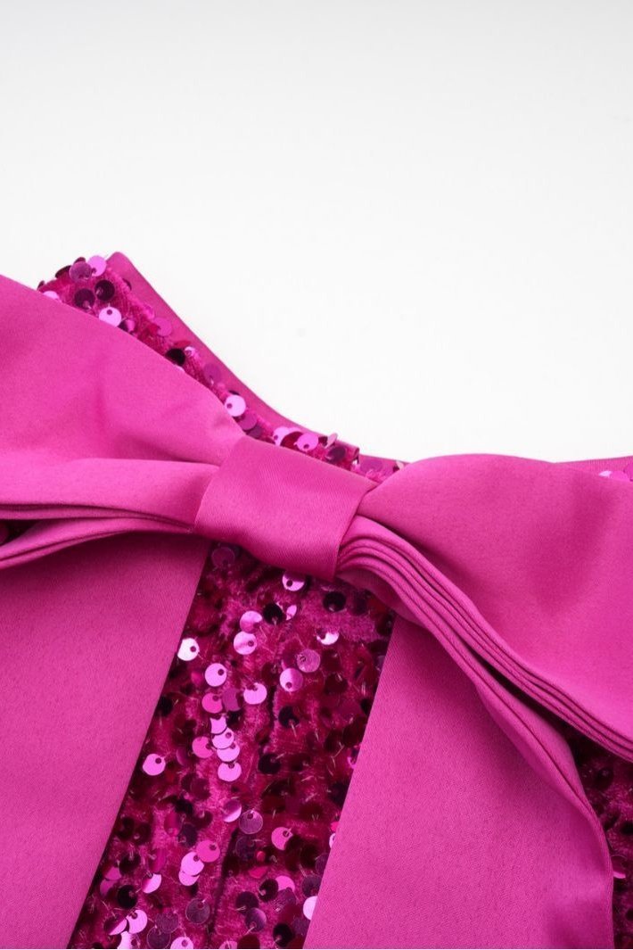 leia-bow-tie-sequins-slit-set-sd00211221940-hot-pink-s-sunfere-800659 Leia Bow-tie Sequins Slit Set - Image 4