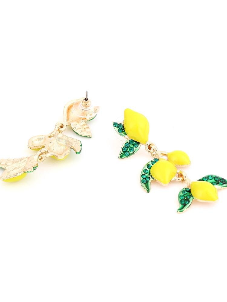 lemon-tree-diamante-drop-earrings-sa0020516103-yellow-sunfere-823353 Lemon Tree Diamante Drop Earrings - Image 5