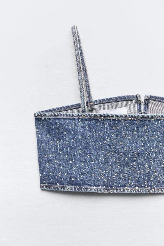 lena-diamante-denim-crop-top-st00603142429-blue-s-sunfere-587018 Lena Diamante Denim Crop Top - Image 6