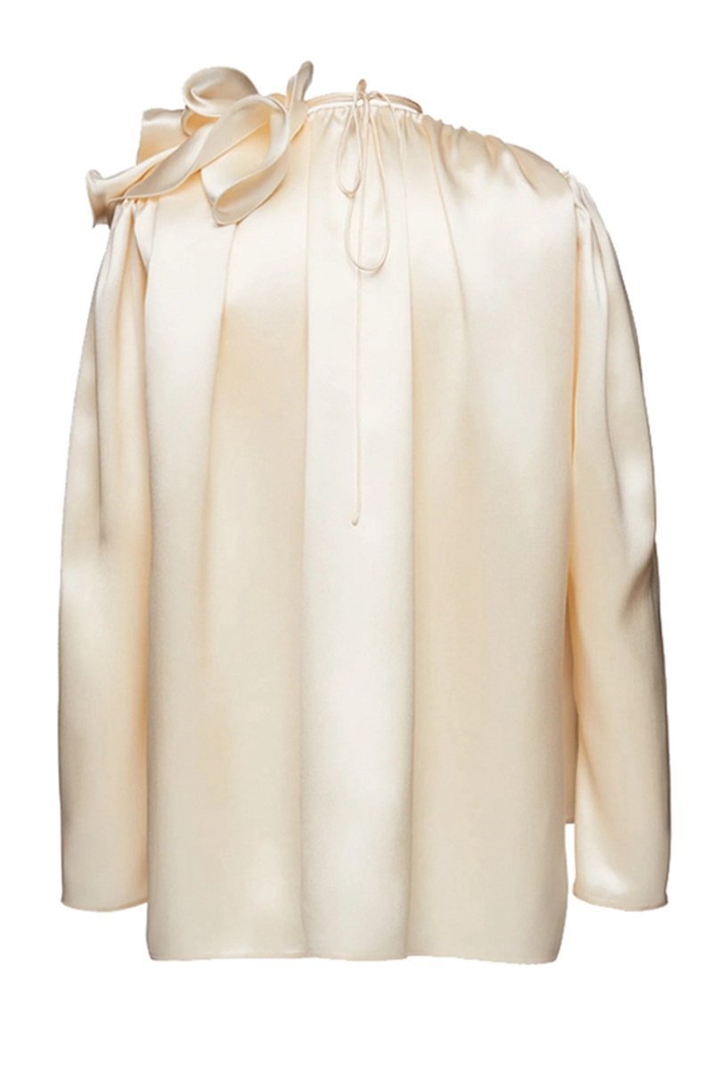 lorraine-flower-satin-flowy-blouse-st00209151480-beige-s-sunfere-121008 Lorraine Flower Satin Flowy Blouse - Image 8