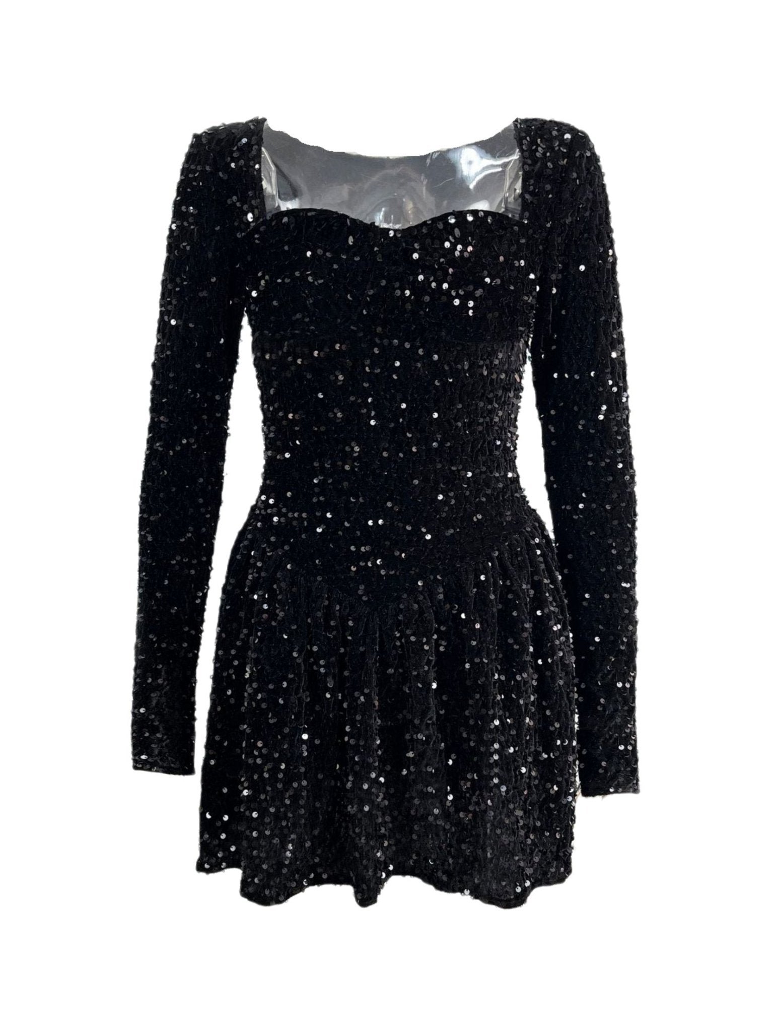 lucia-sequins-sweetheart-mini-dress-sd00612132034-black-s-sunfere-187866 Lucia Sequins Sweetheart Mini Dress - Image 7