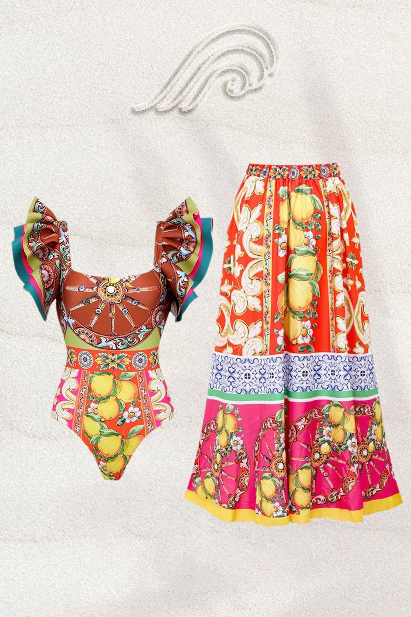 lucinda-printed-ruffle-two-pieces-swim-set-sw00601172145-multi-s-sunfere-687669 Lucinda Printed Ruffle Two-pieces Swim Set - Image 1