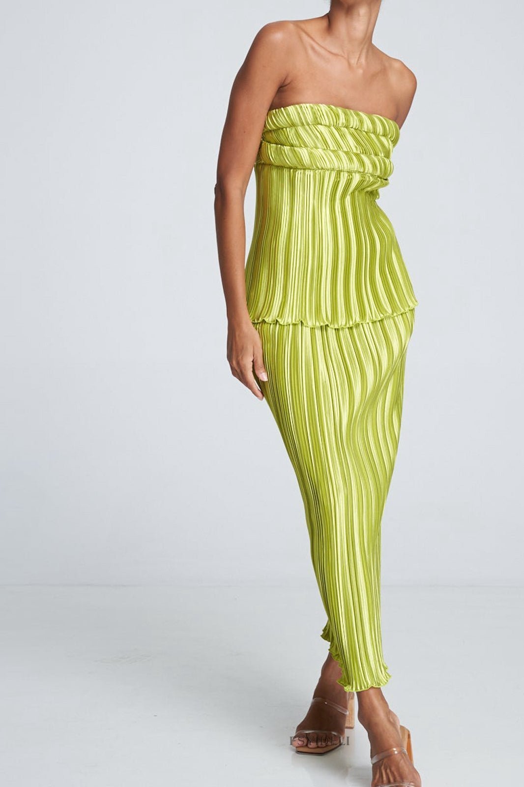lyuba-plisse-strapless-set-ss00208141174-light-green-s-sunfere-216865 Lyuba Plisse Strapless Set - Image 4