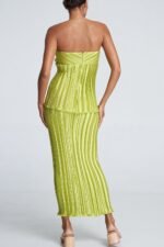Lyuba Plisse Strapless Set - Image 6