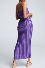 Lyuba Plisse Strapless Set - Image 3