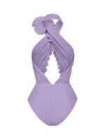 Madeline Flower Embroidered Printed Swim Set - Image 3