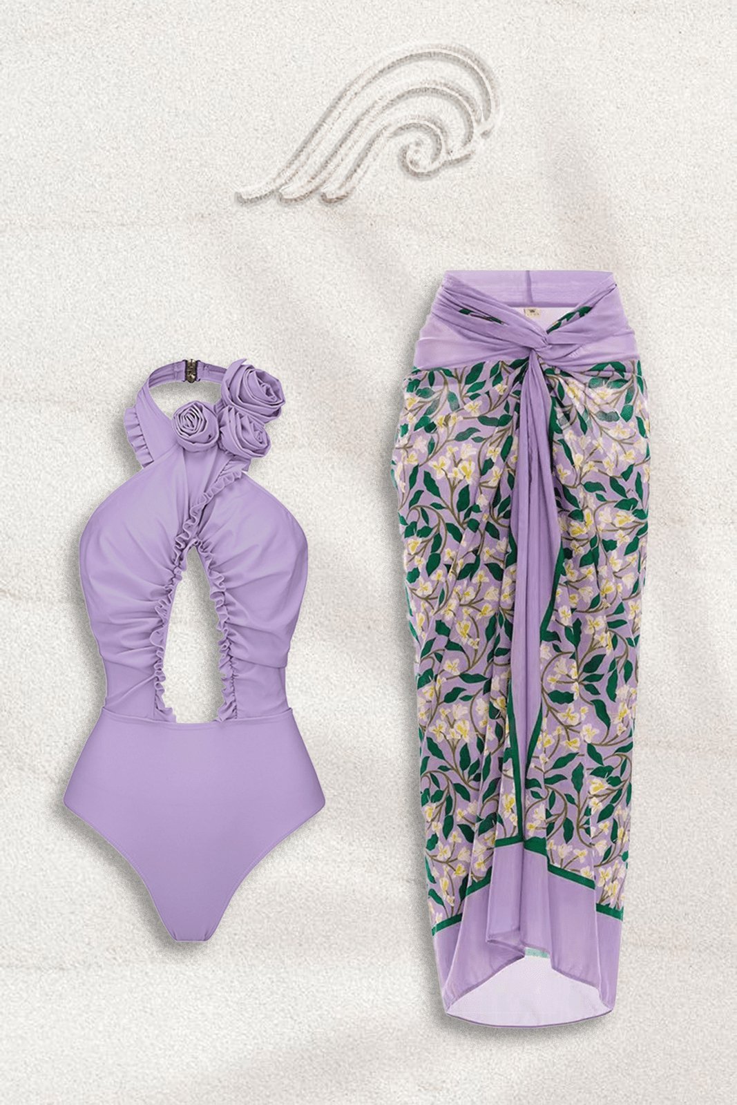 madeline-flower-embroidered-printed-swim-set-sw0020516198-purple-set-s-sunfere-459205 Madeline Flower Embroidered Printed Swim Set - Image 1