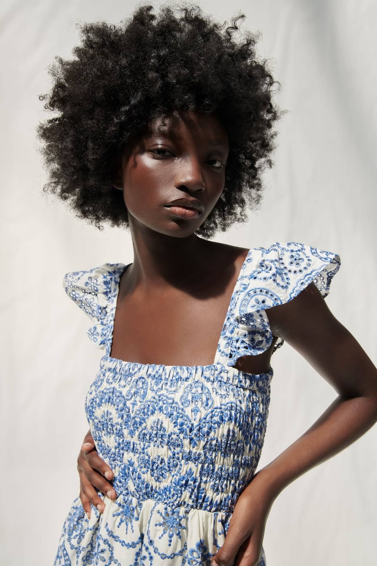 maud-embroidered-lace-shirred-bodice-midi-dress-sd0020626611-blue-s-sunfere-557921 Maud Embroidered Lace Shirred Bodice Midi Dress - Image 4